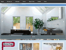 Tablet Screenshot of klempnerei-pegel.de